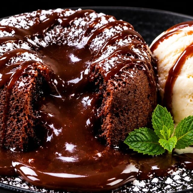 Chocolate Lava Cake.