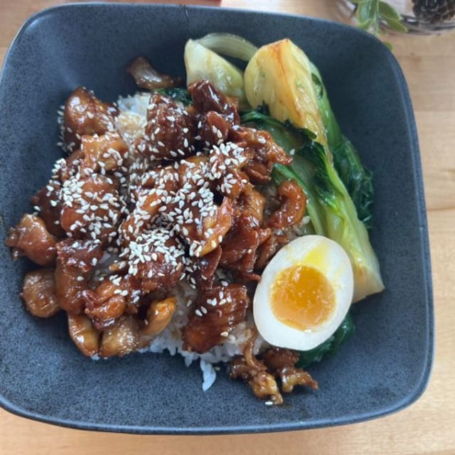 RB: Pork Teriyaki.
