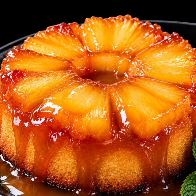 Pineapple Upside DN Cake.