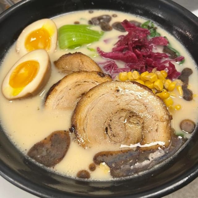 Paitan Black Garlic Ramen.