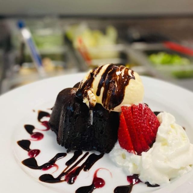 Chocolate Lava Cake.
