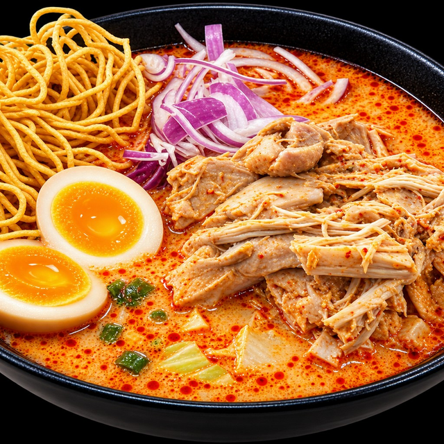 Curry-Men (Kow Soy).