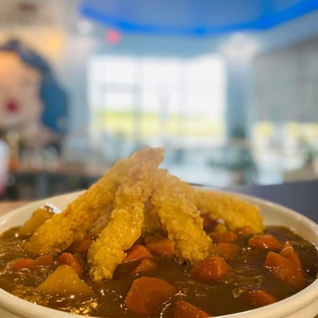 Shrimp Tempura Curry.