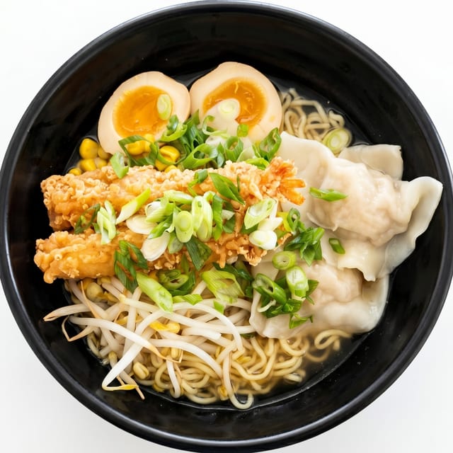 Dumpling Ramen &Tempura.