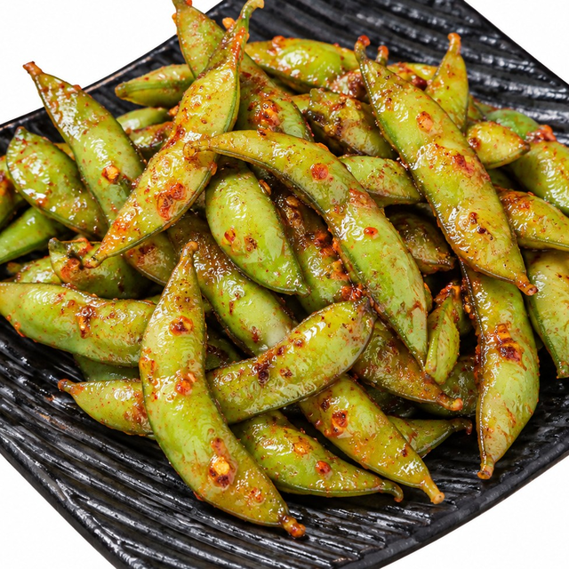 Edamame (Spicy Garlic).