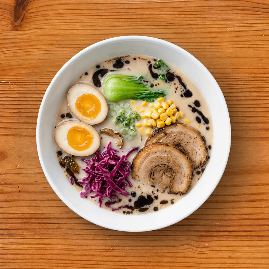 Paitan Black Garlic Ramen.