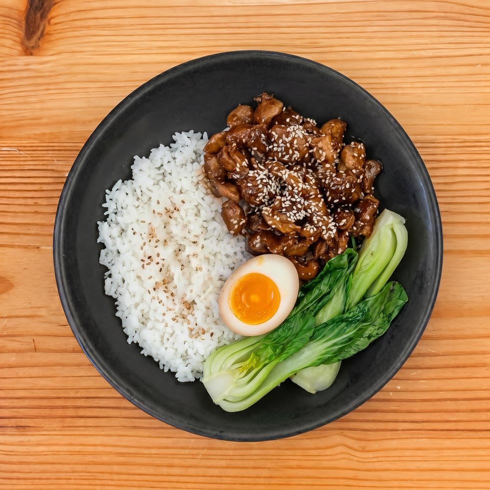RB: Chicken Teriyaki.