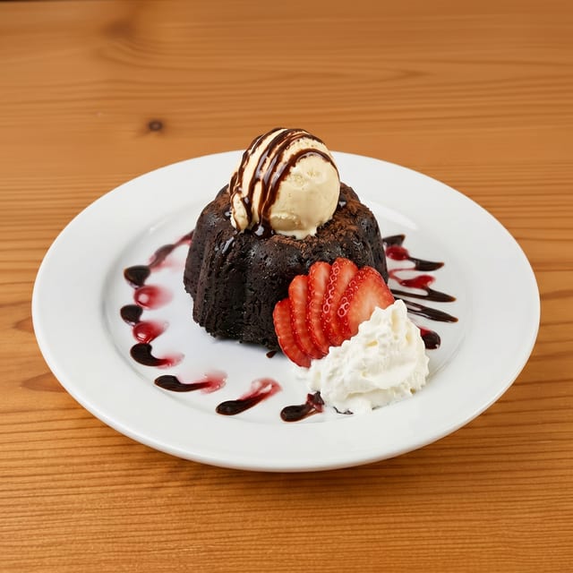 Chocolate Lava Cake.
