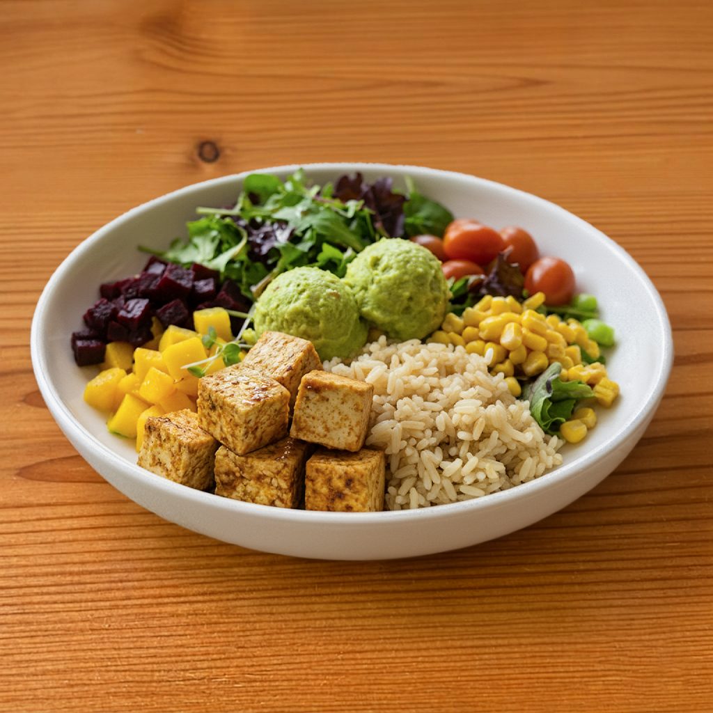 Gluten Free & Vegan Bowl.