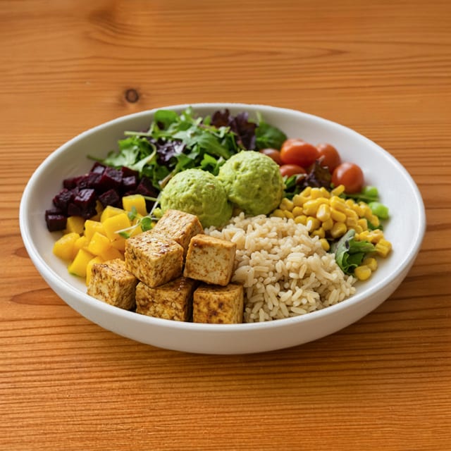 Gluten Free & Vegan Bowl.