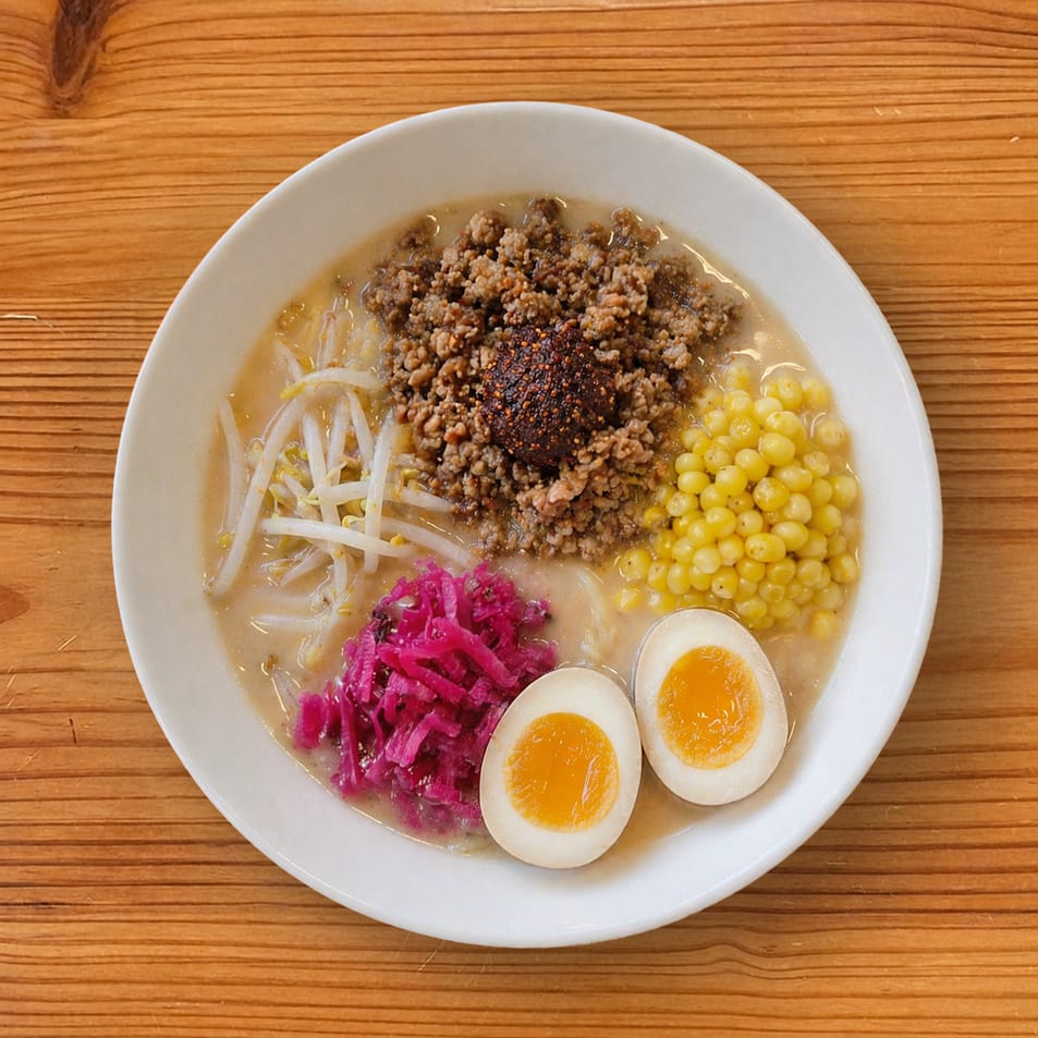 Spicy Tan Tan Ramen.