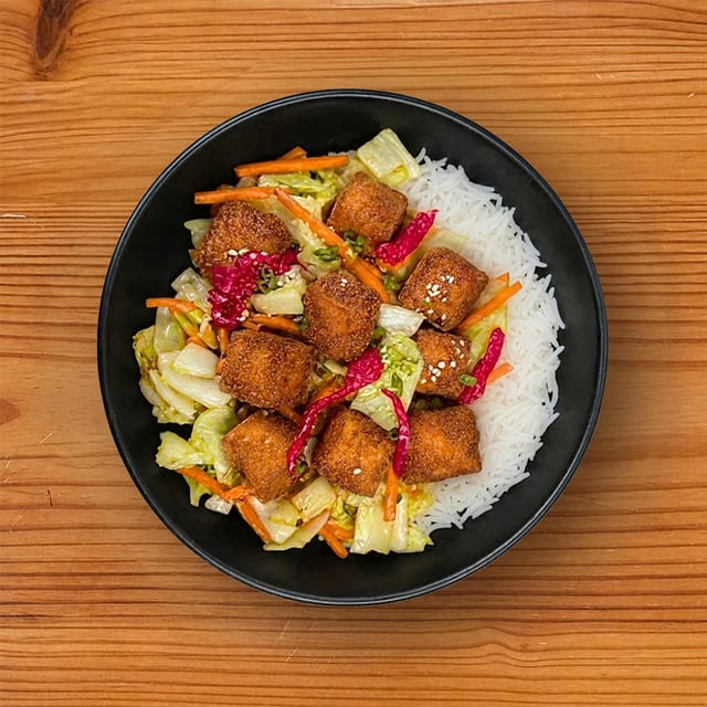 RB: Tofu Teriyaki.