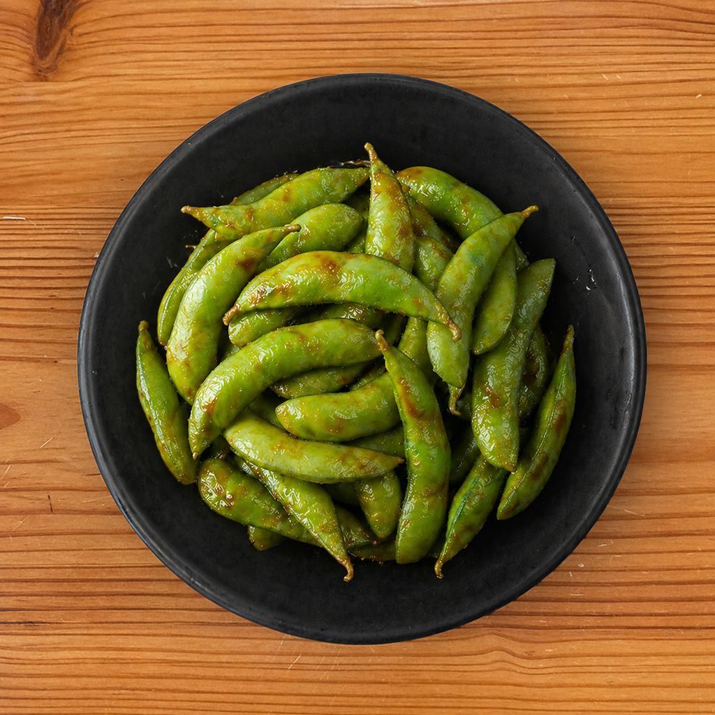 Edamame (Spicy Garlic).