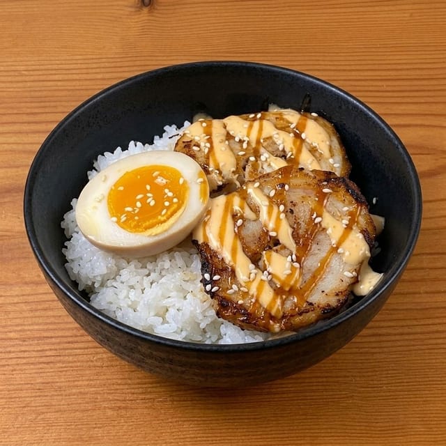 RB: Pork or Chicken Chashu.